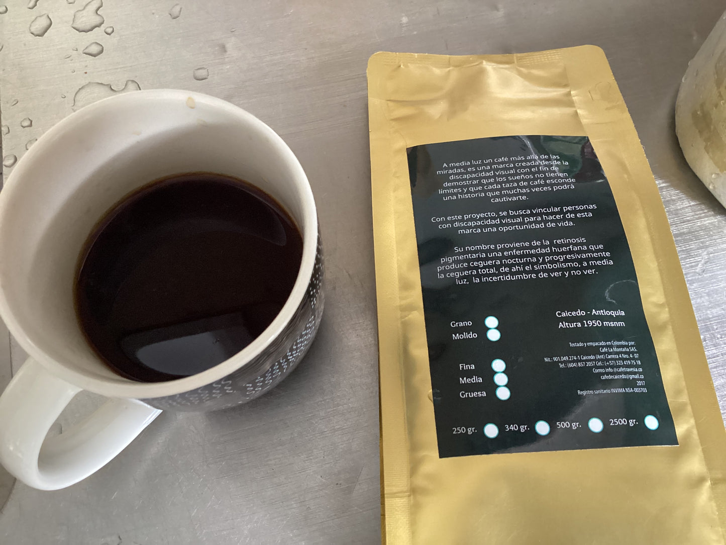 1950 Mountain La Luz - Fresh Colombian Speciality low acidity Coffee (* incl. flight cargo delivery)