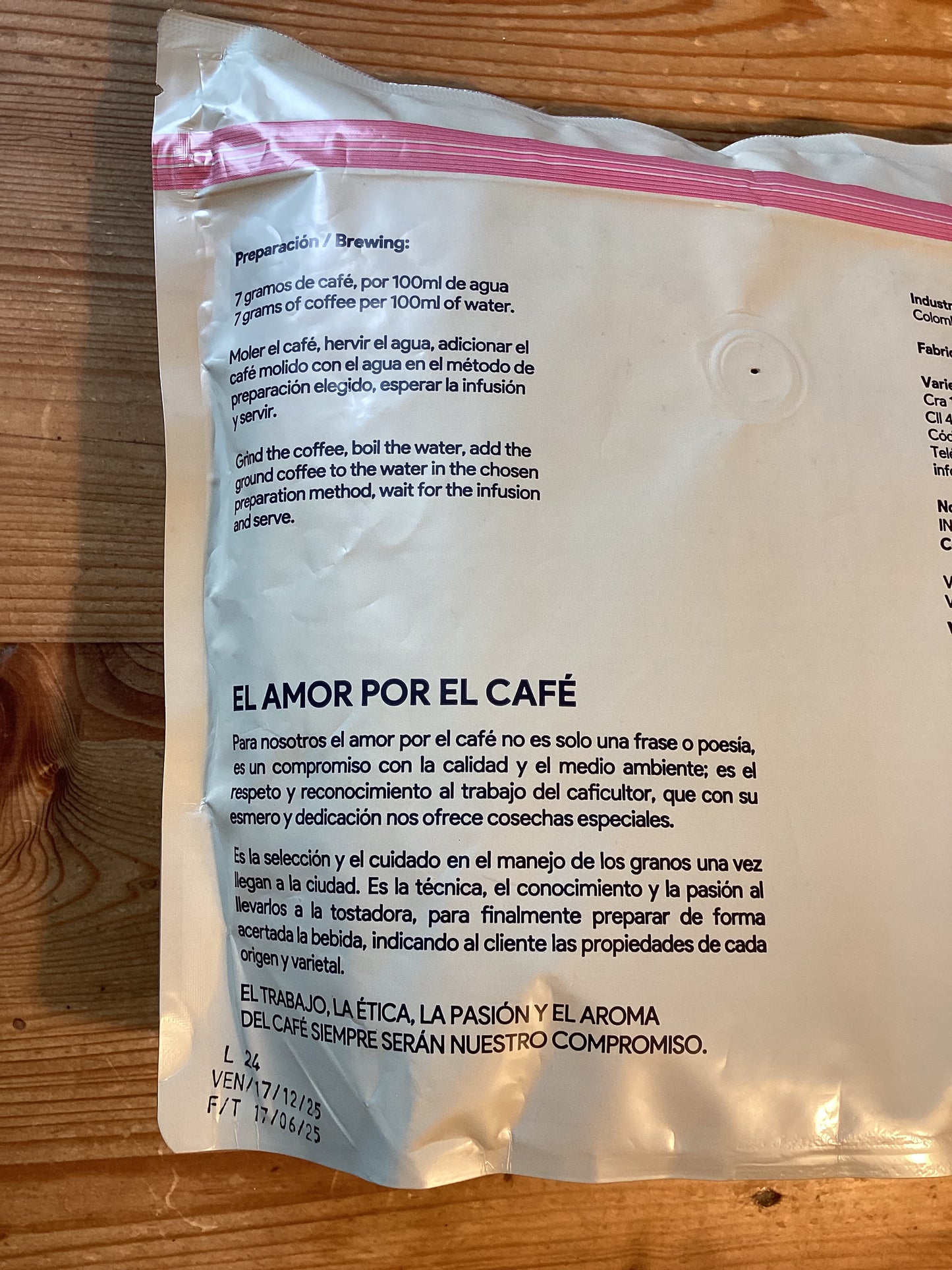 The 100 Euro Coffee - Fresh Colombian Speciality Coffee, incl. flight cargo delivery