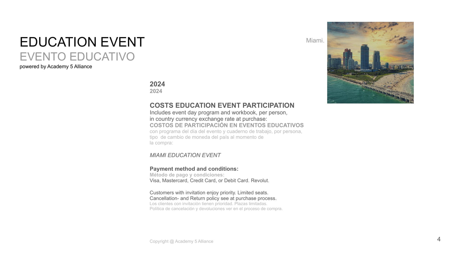 MIAMI EDUCATION EVENT 2024