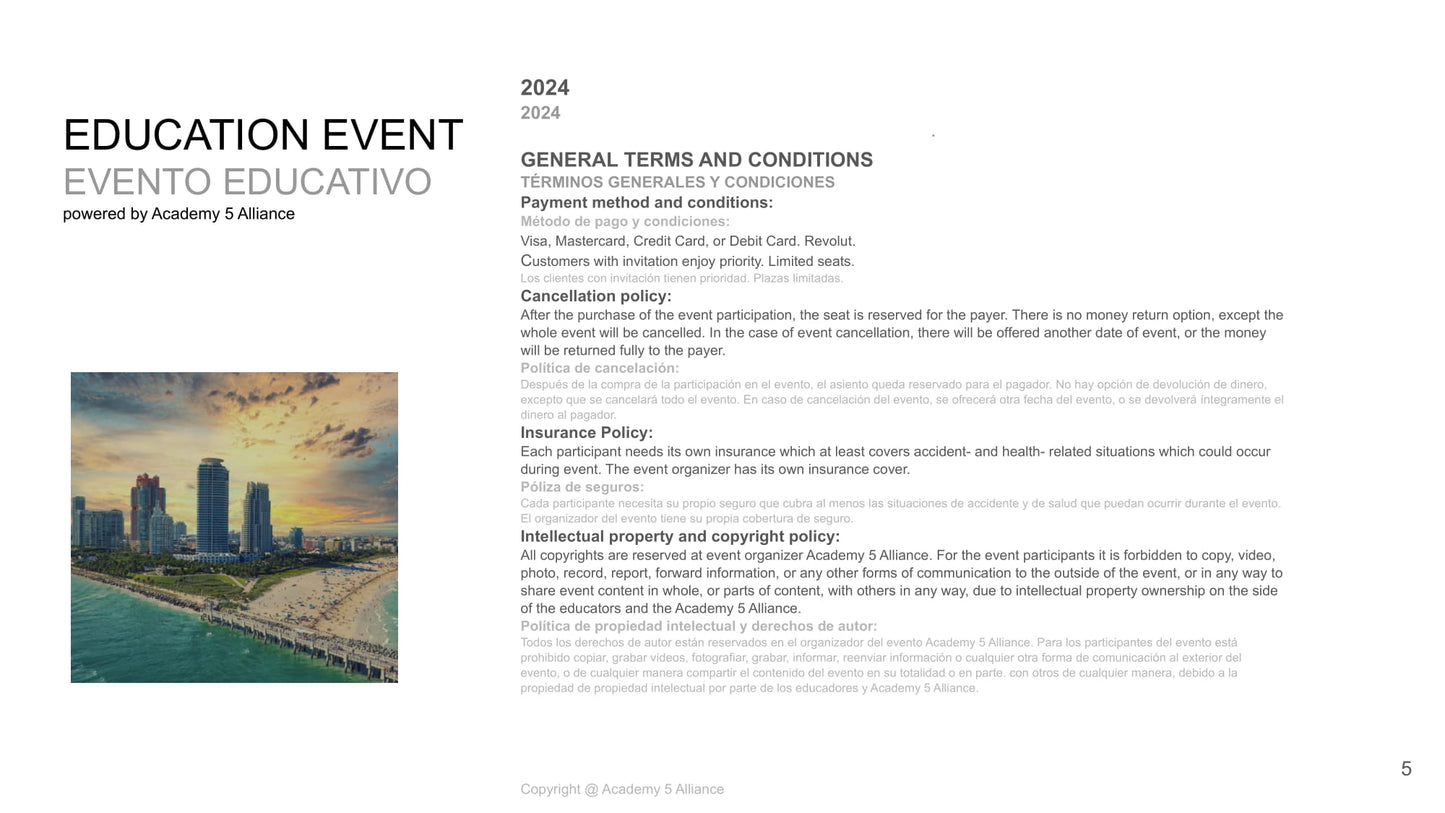 MIAMI EDUCATION EVENT 2024