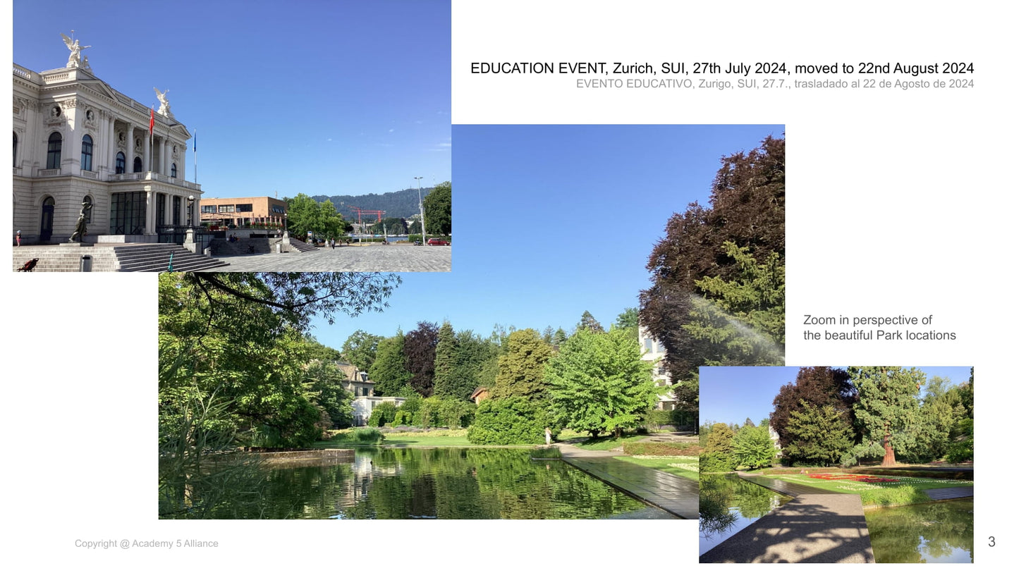 ZÜRICH EDUCATION EVENT 2024