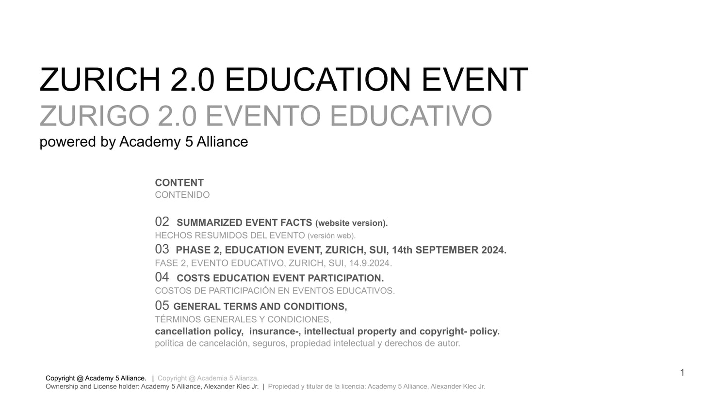 ZÜRICH 2 EDUCATION EVENT