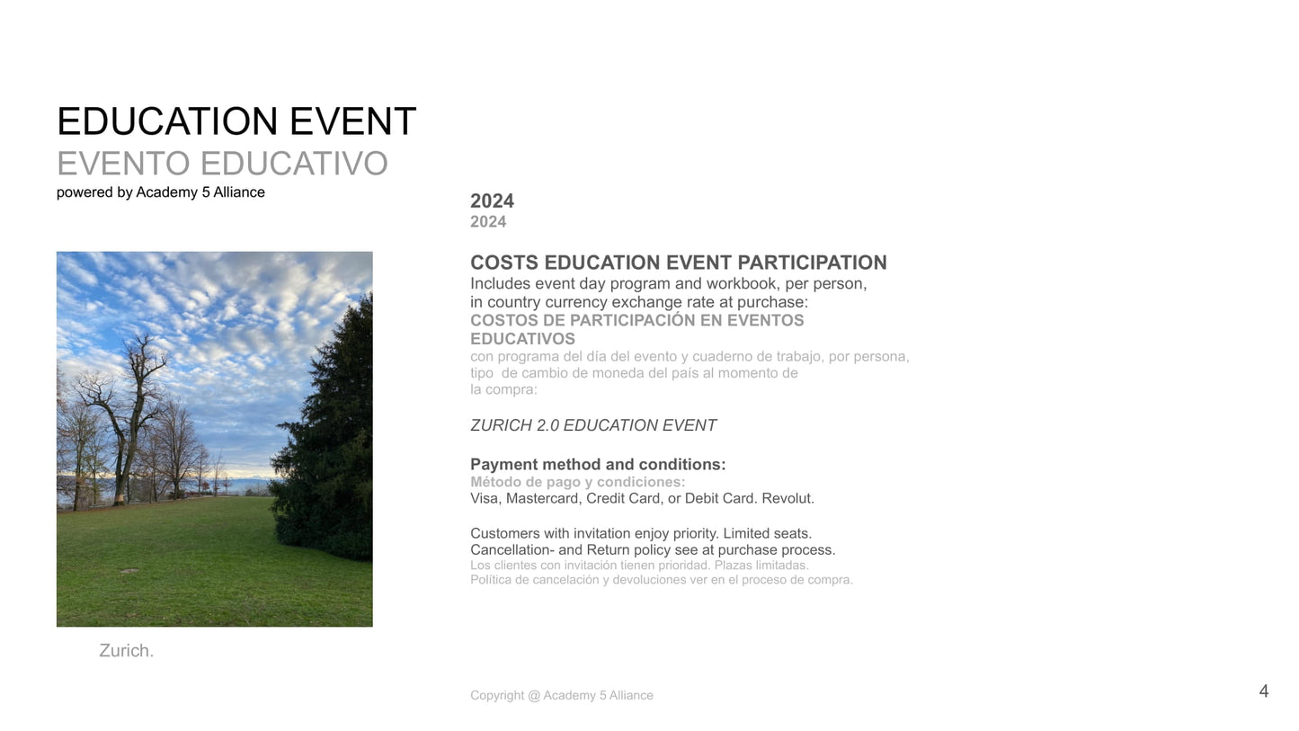 ZÜRICH 2 EDUCATION EVENT