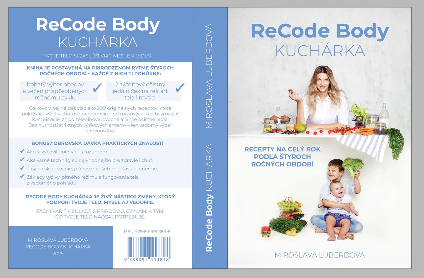 Featured Book: “ReCode Body Kucharka” by Slovakian Author Miroslava Luberdova.