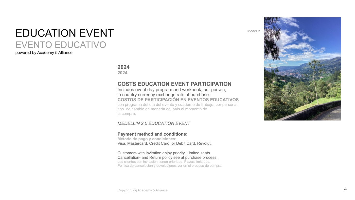 MEDELLIN 2.0 EDUCATION EVENT