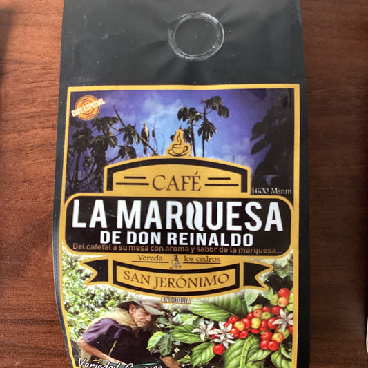ESPECIAL Café La Marquesa - Don Reinaldo’s Café Especial de San Jeronimo de Antioquia de Colombia - Farm fresh. (*Price including flight cargo delivery.)