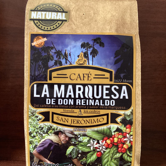 NATURAL Café La Marquesa - Don Reinaldo’s Café Especial de San Jeronimo de Antioquia de Colombia - Farm fresh. (*Price including flight cargo delivery.)