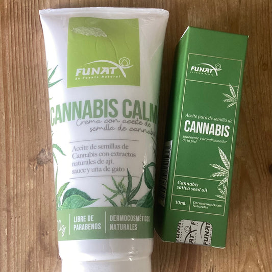 HEALING COMBO, MEDICAL HERBS - Oil Cannabis & Cream Cannabis Calm (*price incl. flight cargo delivery from Colombia).