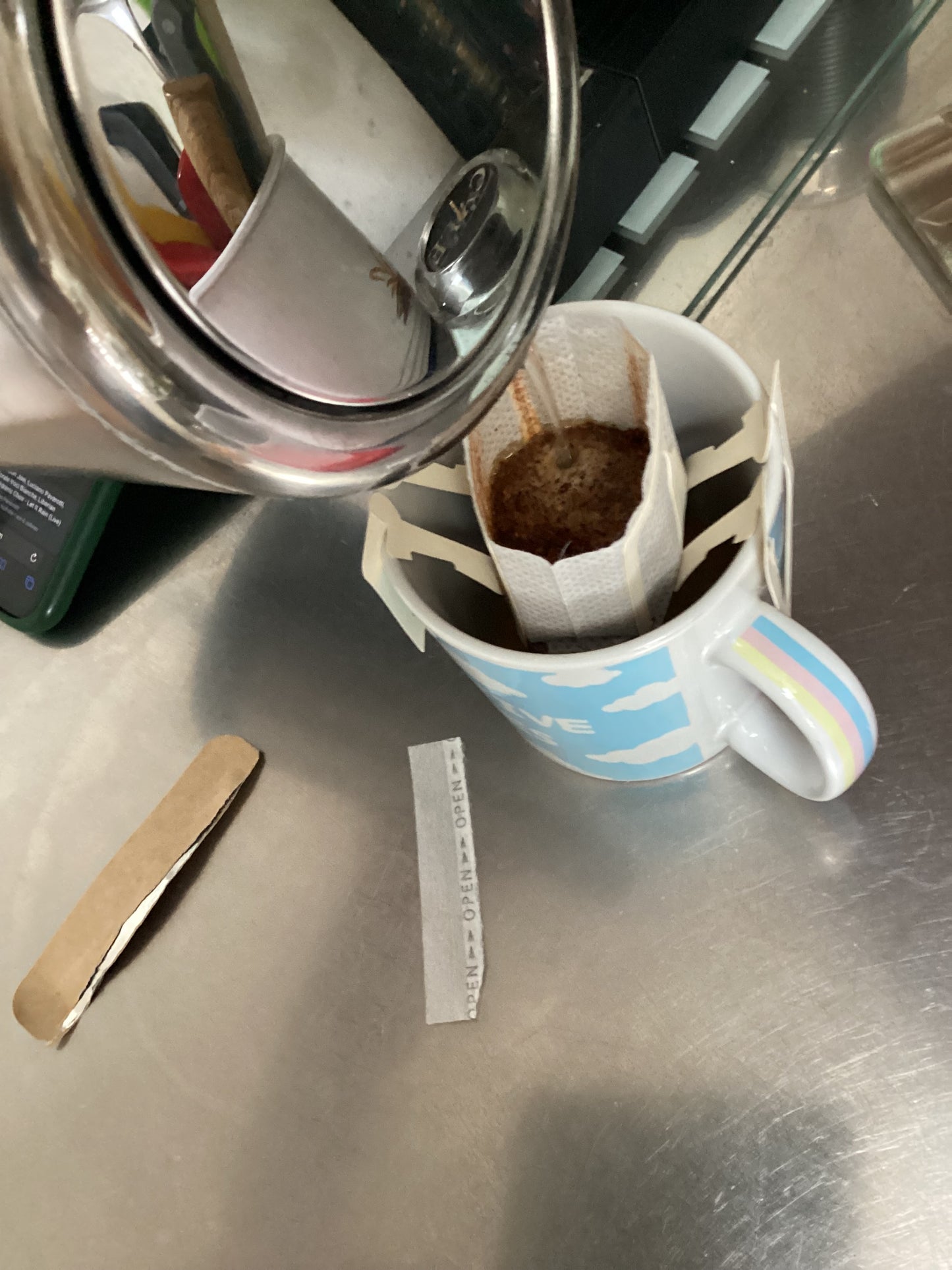 Drip Coffee - Cedrus Antioquia Organic Colombian Premium (Package of 10 items for 10 large or 20 normal coffee) *price includes flight cargo delivery.