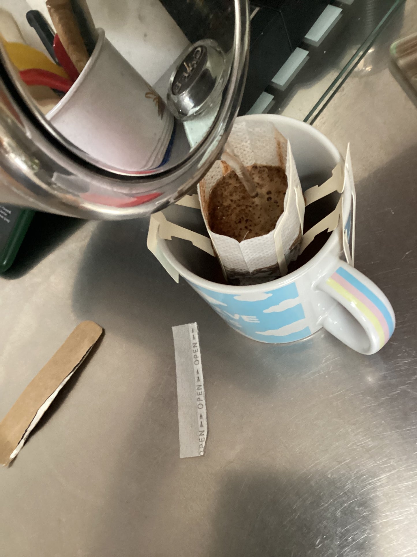 Drip Coffee - Cedrus Antioquia Organic Colombian Premium (Package of 10 items for 10 large or 20 normal coffee) *price includes flight cargo delivery.