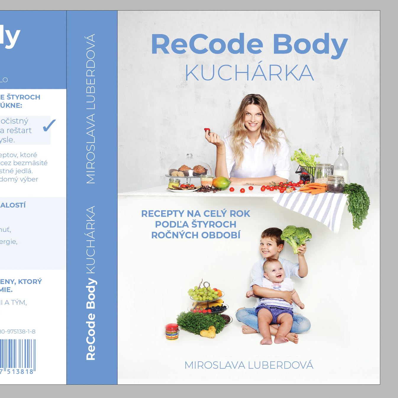 Featured Book: “ReCode Body Kucharka” by Slovakian Author Miroslava Luberdova.